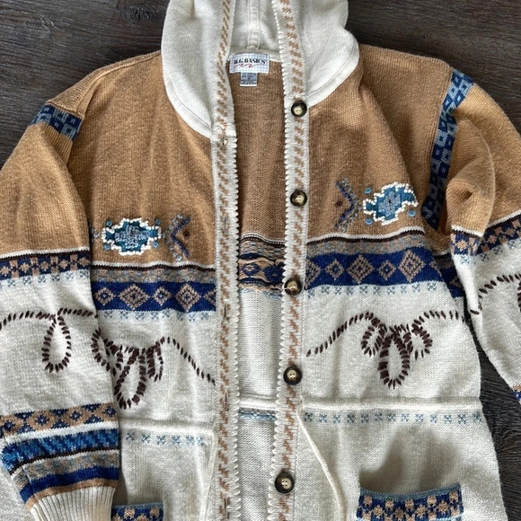 B.G Basics Aztec Western Boho Cardigan - Picture 4 of 8